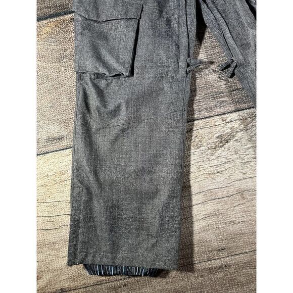 SIMS Snap Button Grey Lined Ski Snowboarding Pants Men's Size Small - Picture 5 of 12